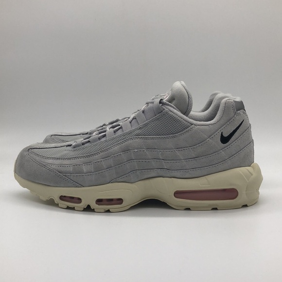 NEW NIKE Air Max 95 Men's  Grey Fog/Pink Foam DX2670-001 - Picture 3 of 5
